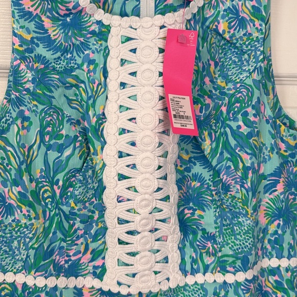 Lilly Pulitzer Ashler Stretch Maxi Shift dress in Coral of the story NWT size 8 - Picture 10 of 10